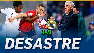 💣❌ VERGONHA NA CHAMPIONS LEAGUE  PÓSJOGO LILLE 1  0 REAL MADRID 🔥🚨 [upl. by Ragse]