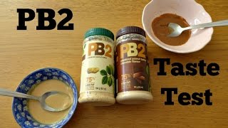 PB2 Powdered Peanut Butter Taste Test amp Review [upl. by Eilrebma]