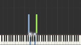 Franz Schubert Theme From The Trout Quintet Die Forelle  Piano Tutorial [upl. by Aselehc]