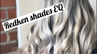 Silver Hair Using Redken Shades EQ [upl. by Acinhoj]