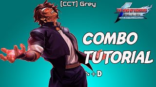 2002UM  Kusanagi Combo Tutorial [upl. by Yankee405]