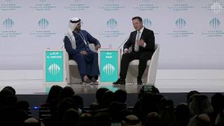 Mohammad Al Gergawi in a conversation with Elon Musk during WGS17 [upl. by Gnal]