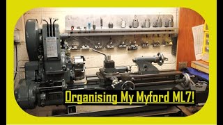 Ideas For Organising a Myford ML7 Lathe MT2 T37 Tool Holder 36quot Tool Cabinet Anchor Designs [upl. by Naarah]