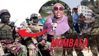 KENYANS REACTS ON KDF OFICERS ASULTING KENYA POLICE IN MOMBASA [upl. by Elyse]