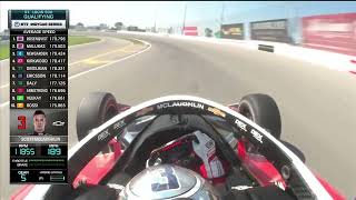 2024 Indycar Bommarito Automotive Group 500 Qualifying  Scott Mclaughlin Pole Lap Onboard [upl. by Eelynnhoj]