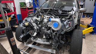 Supercharged G37 Engine Installed Customized Bay Overview [upl. by Steffen]