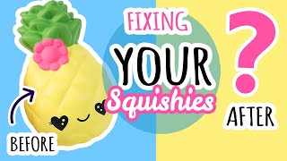 Squishy Makeovers Fixing Your Squishies 24 [upl. by Atnas]