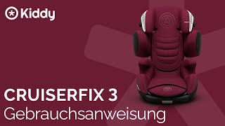 Bedienungsanleitung CRUISERFIX 3  Kiddy [upl. by Nifled]