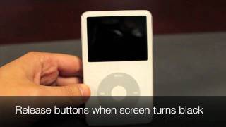 How to Restart an iPod Classic [upl. by Lionello113]