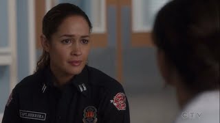 Station 19 7x01  Amelia tells Andy Jack won’t ever be a firefighter [upl. by Nomor628]