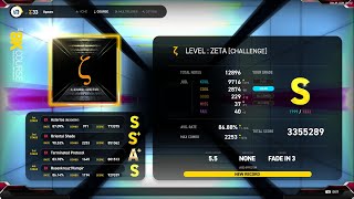 EZ2ON REBOOT R LEVEL ZETA 8K CHALLENGE 335m [upl. by Onit]