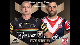 NRL Finals Series Match Preview  2nd Qualifying Final Penrith Panthers Vs Sydney Roosters [upl. by Aneev175]