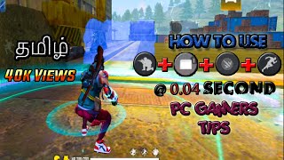 How to Do This 004 Second In PC Free Fire Players  Tips amp Tricks  TGP StuDio  தமிழ் [upl. by Annodal187]