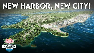 The Beginning of a Brand New City amp Harbor on an Island  MC 12 [upl. by Attiuqihc]