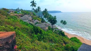 Countryside walk tour in India  Arpora Calangute Colva beach road Canaguinim walk  Goa  India [upl. by Ahsimed254]