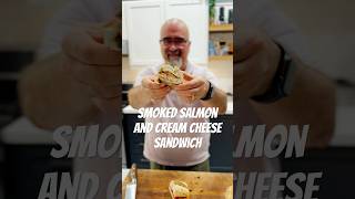 Smoked salmon amp cream cheese sandwich as easy as a classic ham amp cheese but more bougie [upl. by Ees]