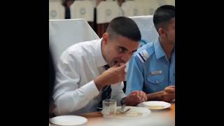 Rules and Dining Etiquette for Cadets in NDA Air Force and Navy army motivation [upl. by Graff]