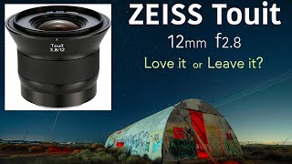 Zeiss 12mm Touit The Sharpest and LOUDEST APSC lens [upl. by Egor180]