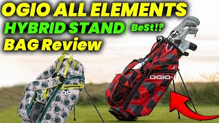 Ogio All Elements Hybrid Stand Bag Review 2024 Durability Comfort and Features [upl. by Nylirak]