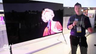 Sony 85 Inch 4K Flagship TV  CES 2014 [upl. by Adall]