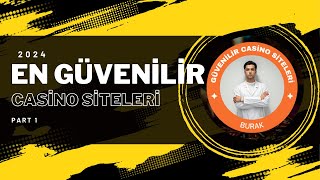 En Güvenilir Casino Siteleri 2024 Yılı  3 Popüler Site [upl. by Vigen]