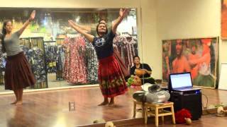 Kalakaua Chant Kahiko Choreography [upl. by Alyda]