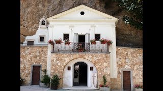 Vallepietra Roma  Santuario della Santissima TrinitÃ [upl. by Oigaib283]