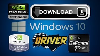 Windows 10 Nvidia 6xxx 7xxx Series GeForce nForce Go Driver Downloads [upl. by Naldo]