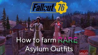 How to farm rare Asylum outfits in Fallout 76 [upl. by Ottinger800]