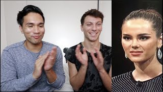 Catriona Gray BottomLine Interview PART 3  Reaction [upl. by Prunella]