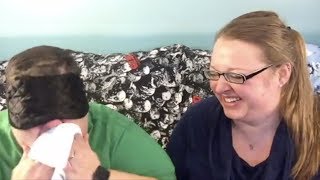 TWO MOMS  BLINDFOLDED BABY FOOD CHALLENGE [upl. by Jelena]