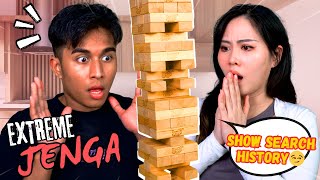 WHO WILL BE THE ULTIMATE LOSER  ​【 EXTREME JENGA CHALLENGE 】 davidmatthew [upl. by Joiner]