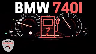 BMW 740i G11 FUEL CONSUMPTION TEST [upl. by Kopp898]