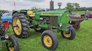 Vintage John Deere Farm Tractor in Drymen Scotland [upl. by Tersina]