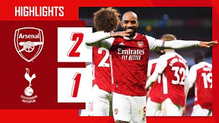 HIGHLIGHTS  Arsenal vs Tottenham Hotspur 21  Premier League  Odegaard Lacazette [upl. by Gnaig]