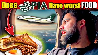 Honest Review of PIA InFlight Breakfast at 45000 ft  PIA Food Experience 2024  JED to ISB [upl. by Wilone]