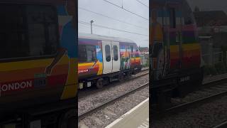 Elizabeth line Class 345 “Every Story Matters” Pride Livery Train [upl. by Netsruk]