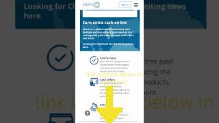 YSense How to Earn Money Online ysense [upl. by Eniledam]