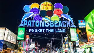 Phuket Gece Hayatı  Bangla Road  Tayland [upl. by Micheil449]