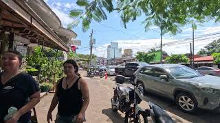 Exploring Jaco in Costa Rica  Walk on the main street in 4K [upl. by Flita]