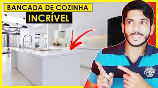 BANCADA DE COZINHA MARMOGLASS NANOGLASS OU SUPER NANO [upl. by Zetta]