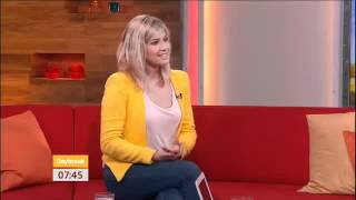 Holby Citys Lauren Drummond Interview  ITV1 Daybreak  3rd July 2012 [upl. by Anauqes]