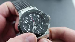 Hublot Big Bang Steel Ceramic 301SB131RX Functions amp Care [upl. by Thilda845]