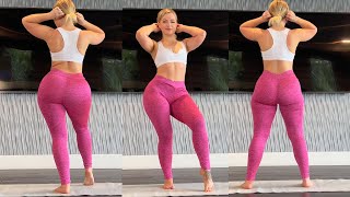 5 Min Curvy Hips Workout  No Equipment Needed  Beginner and Intermediate Levels [upl. by Hermon387]