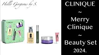 CLINIQUE Merry Clinique Beauty Set 2024 FULLSPOILERS [upl. by Aneelehs494]