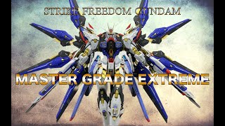 MGEX STRIKE FREEDOM GUNDAM BUILD [upl. by Nhabois]