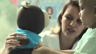 Meet quotELOquot a special teddy bear from Amaral Carvalho Hospital in Brazil english version [upl. by Dionis]