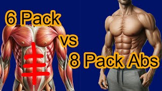 Sixpack vs Eightpack abs Science behind Abs [upl. by Christoph219]