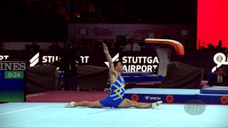 ROSTAGNO Victor URU  2019 Artistic Worlds Stuttgart GER  Qualifications Floor Exercise [upl. by Ettenuj]