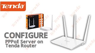 How To PPPoE Setup And Configure Tenda Wireless Router [upl. by Furie]